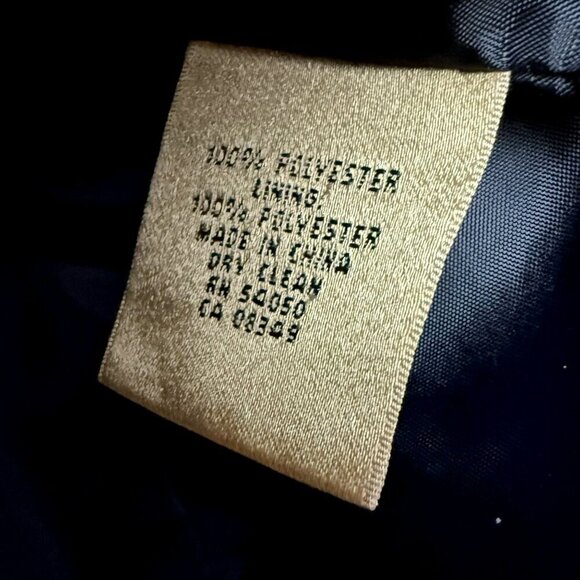 KASPER Black Evening Jacket Size 16 Matte Satin Womens Special Occasion Blazer - Picture 9 of 9